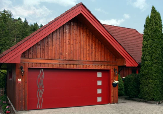 Interm- sladěn&iacute; extern&iacute;ch prvků domu, technologie Duraprint